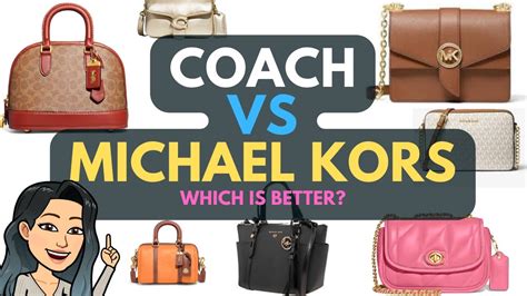 coach bags vs michael kors bags|coach vs michael kors reviews.